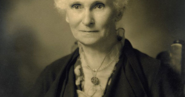 Portrait of Fintona's founding Principal, Annie Hughston