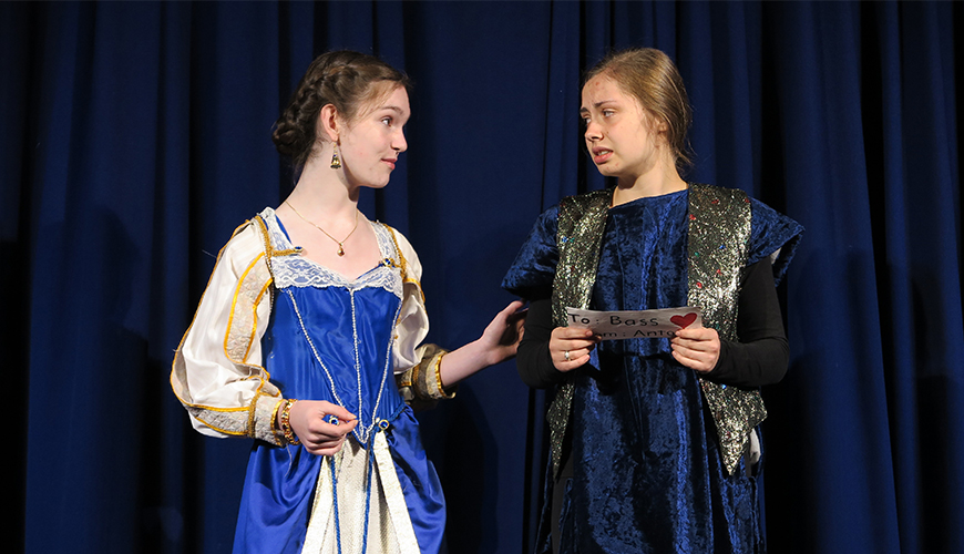 Shakespeare Day in the Margaret Cunningham Hall in 2019